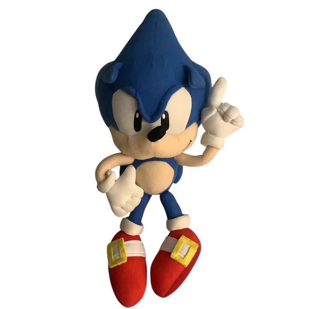 Sonic The Hedgehog Plush Stuffed Toy 12” Collectible Figure No‎ Tag Sega